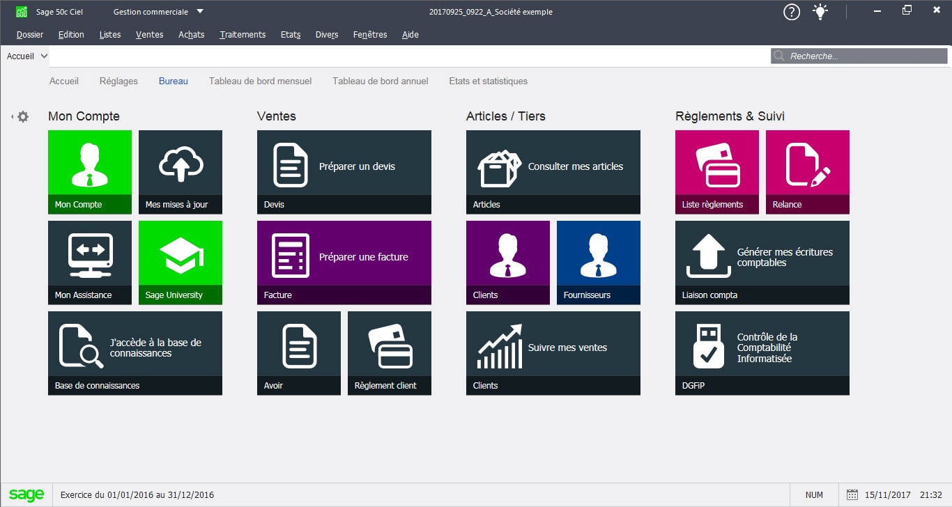 Intuiciel: Vous adaptez votre bureau à votre métier et disposez d’un espace personnalisé.